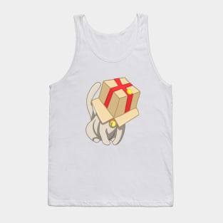 Cute Christmas kitty Tank Top